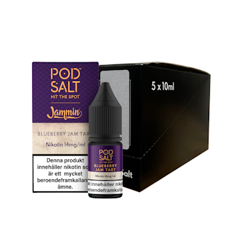 Pod Salt Fusion | Blueberry Jam Tart | 10ml E-Juice | 14mg Saltnikotin