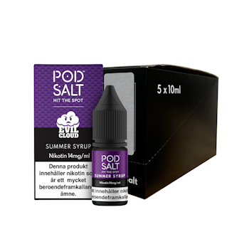 Pod Salt Fusion | Summer Syrup | 10ml E-Juice | 14mg Saltnikotin