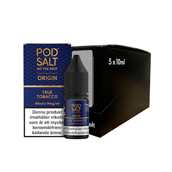 Pod Salt Origin | True Tobacco | 10ml E-Juice | 14mg Saltnikotin