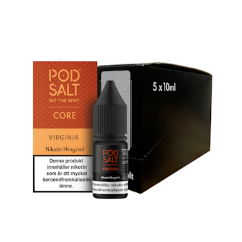 Pod Salt Origin | Virginia Gold | 10ml E-Juice | 14mg Saltnikotin