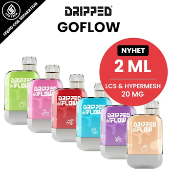 Dripped GoFlow Engångs Vape - Banana Ice