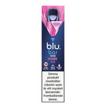 Blu Bar 1000 - Lychee Ice