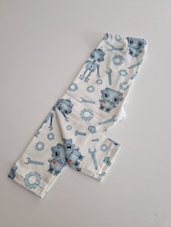 Leggings blå robotar storlek 62