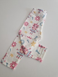 Leggings rosa robotar storlek 62