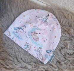 Sovande unicorn rosa