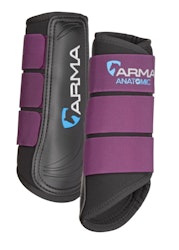 ARMA NEOPREN BENSKYDD, PLUM