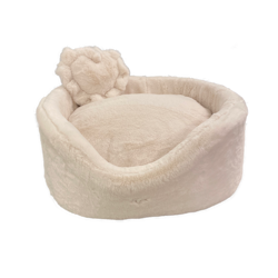 Amico Luxurious Dog Bed White