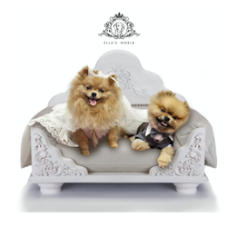 Dog Bed Grace Kelly, Pure White (Pre-order)