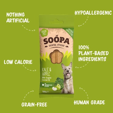 SOOPA Kale & Apple Dental Sticks