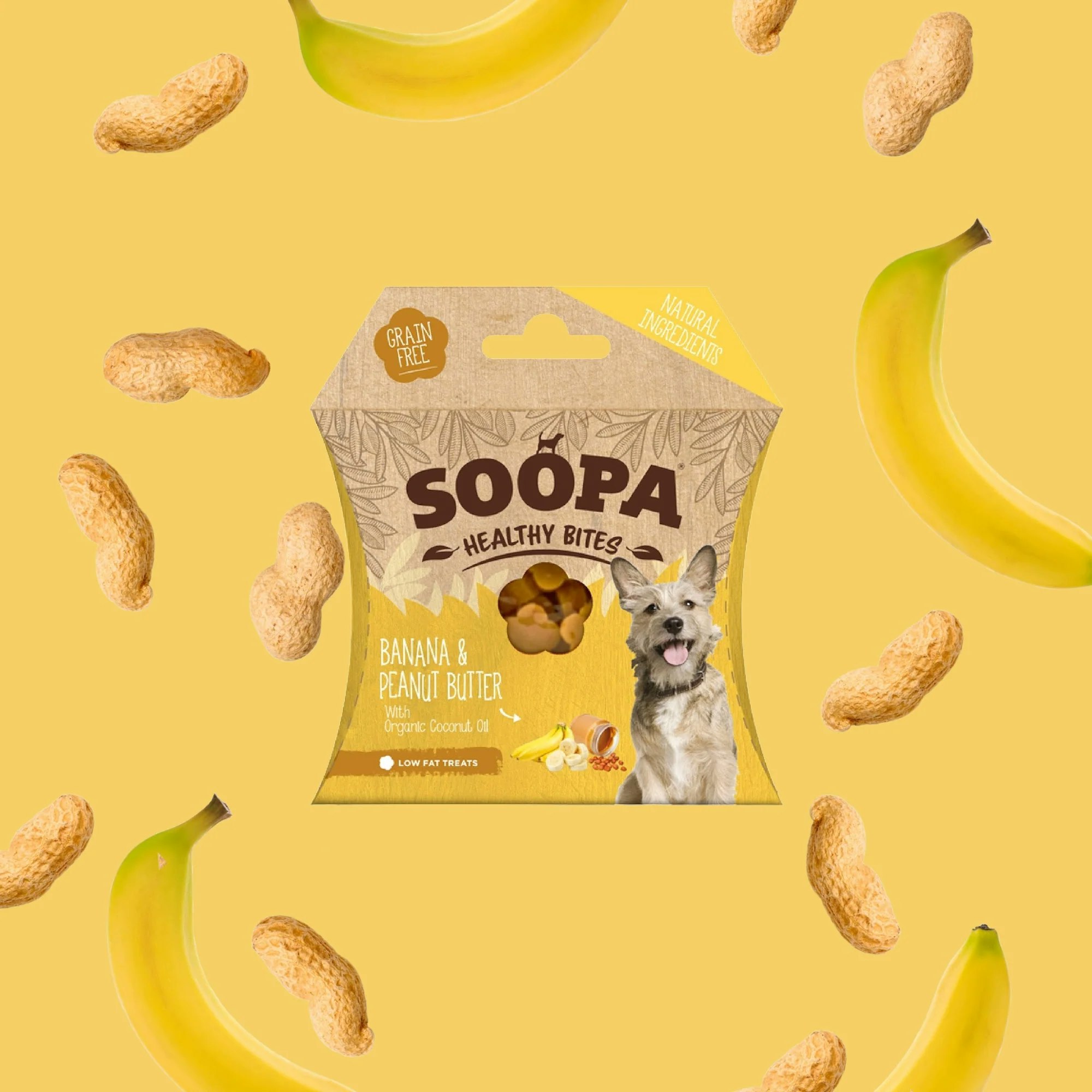 SOOPA Banana & Peanut Butter Healthy Bites