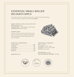 ESSENTIALS SMALL ROLLED DELIGHTS 10st
