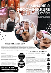 POMERANIAN Seminarium / Kurs med FREDRIK NILSSON LÖRDAGEN 29/3