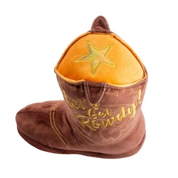 HAUTEDIGGITY DOGTOYS Brun cowboystövel