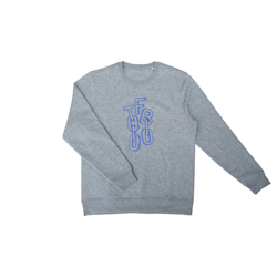 Eco Sweatshirt - Grey - Blueberry