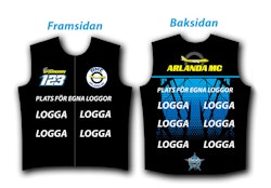 Softshelljacka Loggor egna - Arlanda MC