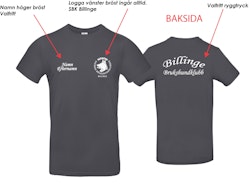 T-shirt Billinge Brukshundklubb