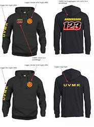 Hood ej dragkedja UVMK unisex