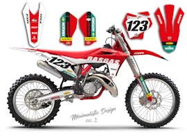 GasGas MX-dekaler