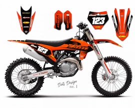 KTM MX-dekaler