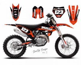 KTM MX-dekaler