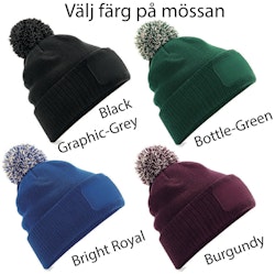 Mössa Snowstar inkl tryck