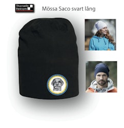 Mössa Saco lång inkl tryck 6cm