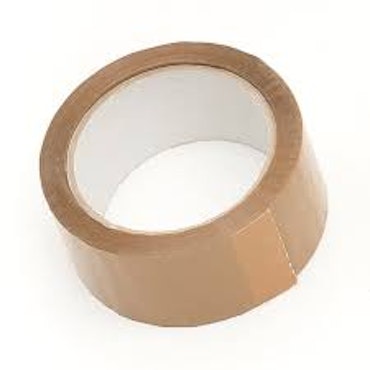 Packtejp brun 50 mm