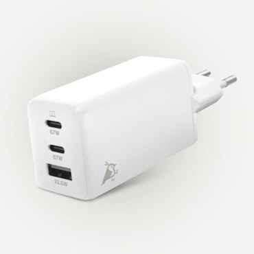 GaN 65 W  Väggladdare