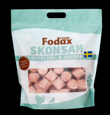 Fodax Färskfoder Skonsam Bullar 1,5 kg