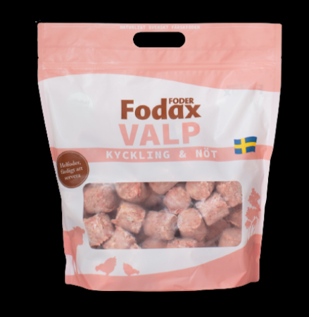 Fodax Färskfoder Valp Bullar 1,5 kg
