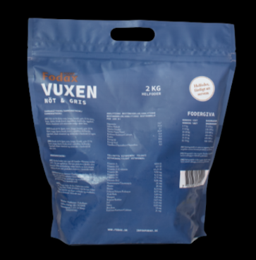 Fodax Färskfoder Vuxen Bullar 1,5 kg