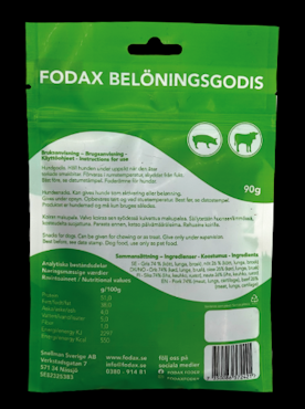 Fodax Belöning Gris-Nöt 90g