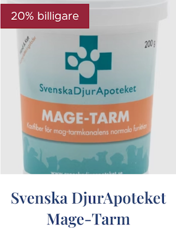 Mage-Tarm Kostfiber – För Bättre Hundhälsa (Svenska DjurApoteket)