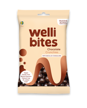Wellibites Chocolate Crunchies 12 x 50g