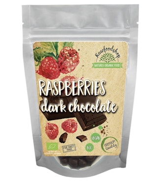 Rawfoodshop Chokladdoppade Hallon