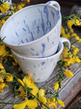 Mugg med öra "SOMMARREGN"