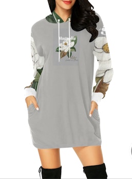 Womens Hoodie dress.