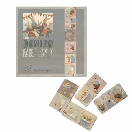 Domino kaninfamilj Egmont Toys