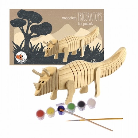 Triceratops målarset Egmont Toys