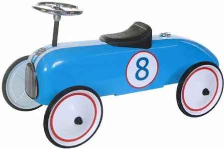 Sparkbil blå racer
