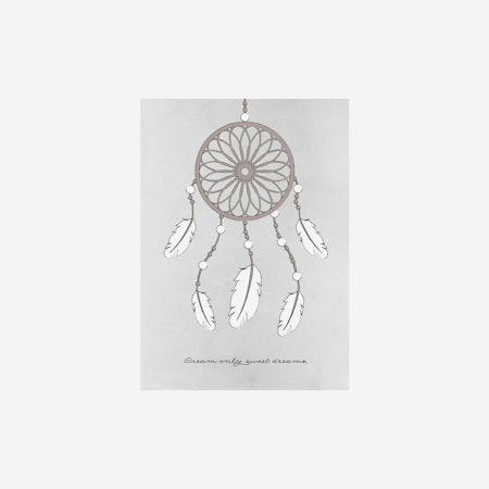 Poster Dreamcatcher 50x70, grey