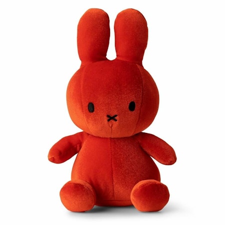 Miffy kanin velvet orange 23 cm