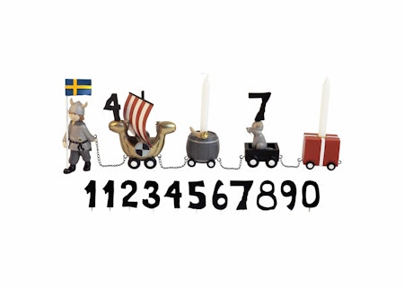 Födelsedagståg vikingar