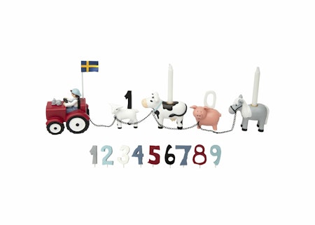 Kids by Friis Födelsedagståg bondgårdsdjur