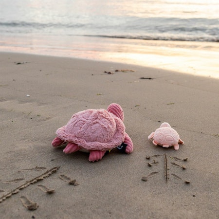 Les Deglingos Les deglingos sköldpadda rosa med baby