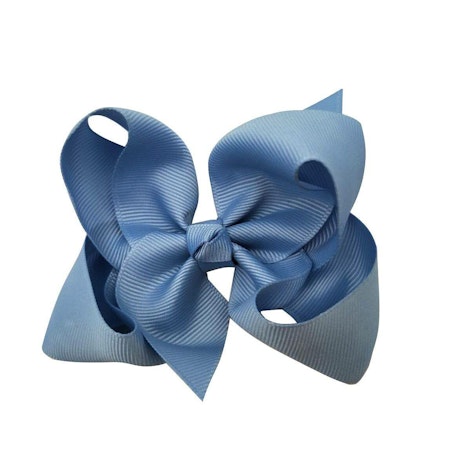 Rosett blå medium 8 cm