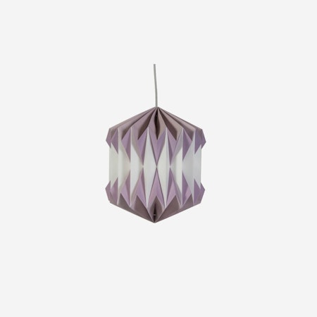 Taklampa rispapper, lila