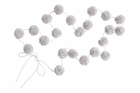 Mini pompom girlang oyster