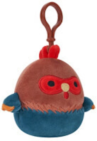 Squishmallows Reed the Brown and Blue Rooster