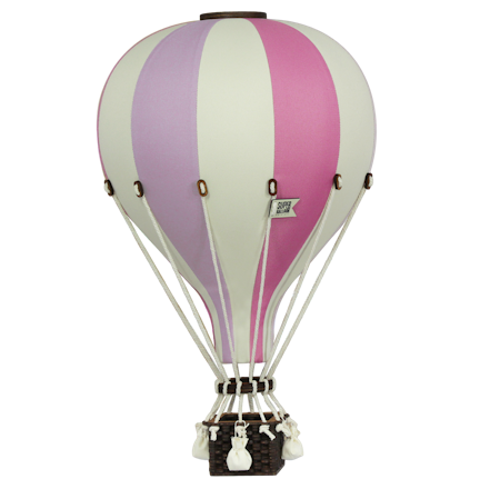 SUPERBALLOON Luftballong Stor Gräddvit/Rosa/Lila